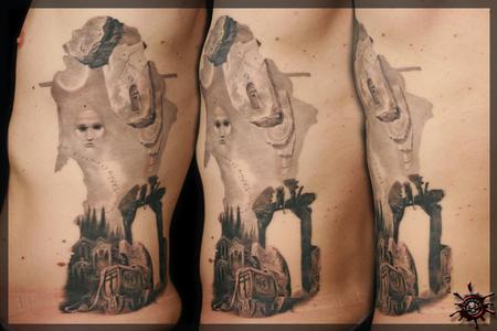 tattoos/ - Chris D. - Beksinski Merge - 59054